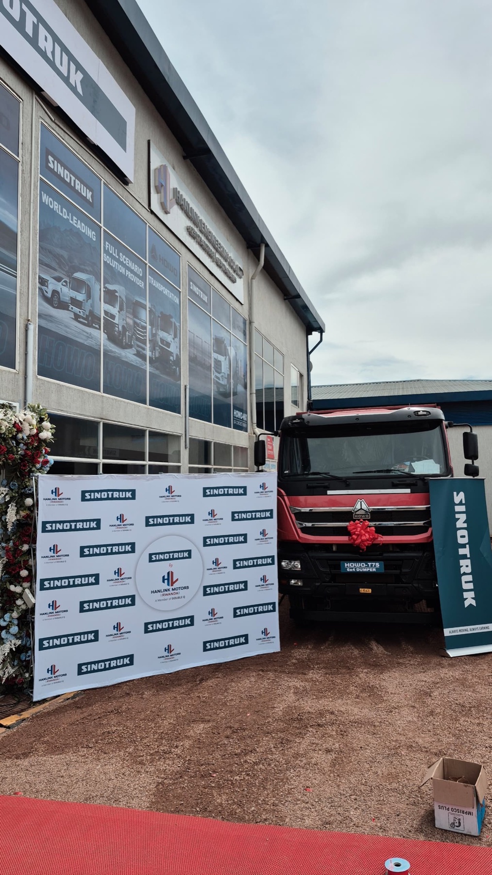 Hanlink Rwanda case study - Launched Hanlink’s Rwanda office and Sino Truck product